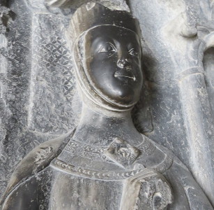 Belgium Leuven - St Peter Matilda of Flanders Duchess of Brabant 1210 and daughter Maria of Brabant Holy Roman Empress 1260